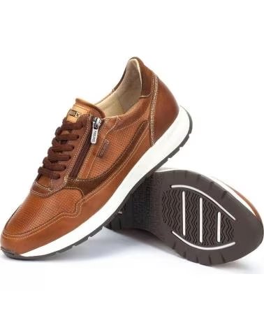 PIKOLINOS ZAPATILLAS M2B-6263C1 CON CIERRE DE CREMALLERA CUERO
