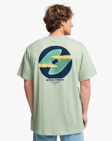 BILLABONG CAMISETA SYMMETRY 24A521621 VERDE