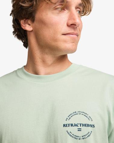 BILLABONG CAMISETA SYMMETRY 24A521621 VERDE