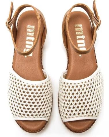 MTNG SANDALIAS 59617C59580 EN BEIGE PARA MUJER RABI WHITE