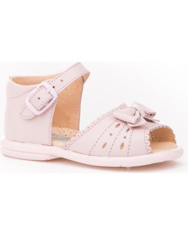 Sandalias de Niña ANGELITOS SANDALIA PIEL 924 ROSA