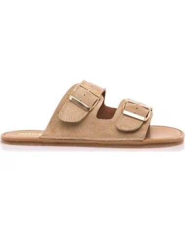 MTNG SANDÁLIAS FREE-LARA 62726 COM FIVELA DUPLA BEIGE