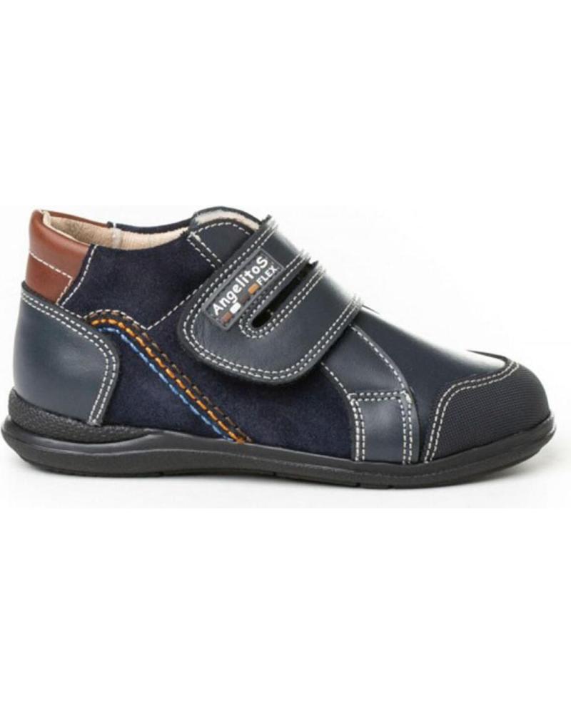 Stivaletti per Bambina e Bambino ANGELITOS BOTA SPORT PIEL 686 MARINO