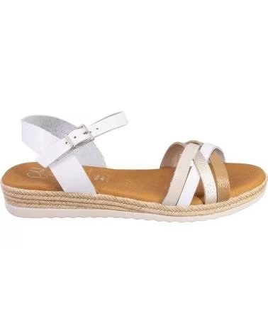 OH MY SANDALS SANDÁLIAS 6010-2459 COM TIRAS CRUZADAS BLANCO