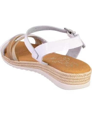 OH MY SANDALS SANDÁLIAS 6010-2459 COM TIRAS CRUZADAS BLANCO