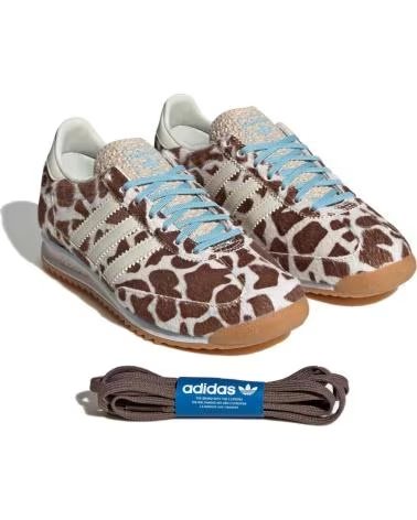 ADIDAS SL 72 OG ANIMAL PRINT KH8967 SNEAKERS BROWN