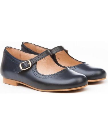 girl shoes ANGELITOS MERCEDITA PIEL 690 MARINO