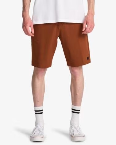 BILLABONG PANTALON CORTO CROSSFIRE EN PARA HOMBRE MARRON