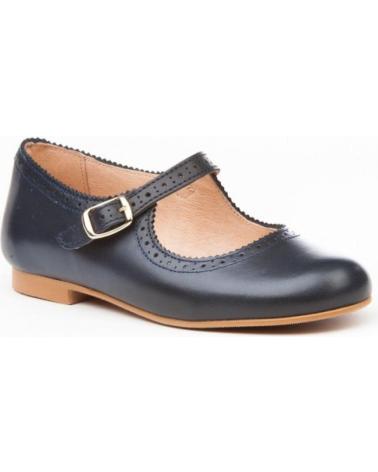 girl shoes ANGELITOS MERCEDITA PIEL 690 MARINO