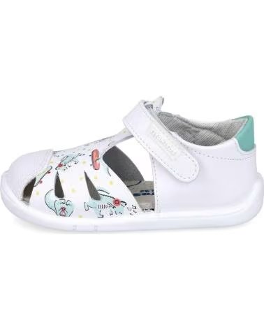 TITANITOS SANDÁLIAS BAREFOOT L500 TROTINETE BLANCO