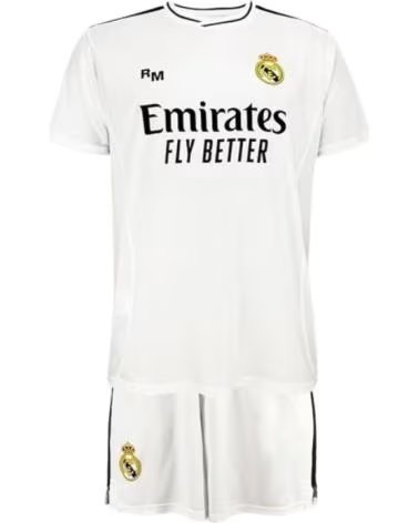 ROGER CONJUNTO HOME REAL MADRID 24-25 JUNIOR MULTICOLOR