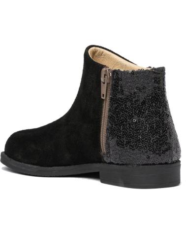 Bottines pour Fille ANGELITOS BOTA SPORT PIEL 754 NEGRO
