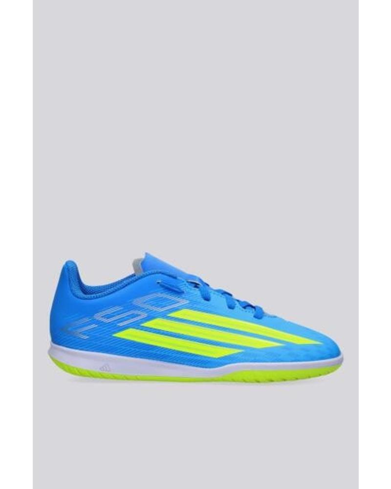 ADIDAS ZAPATILLAS F50 CLUB IN J Y FLUOR AZUL