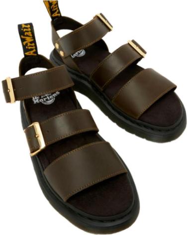 DR MARTENS SANDALIAS GRYPHON CON HEBILLAS AJUSTABLES VERDE