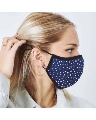 ABBACINO ABBACINO MUNDSCHUTZ MODELL 90271 BEDRUCKT BLUE