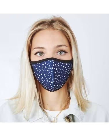 ABBACINO ABBACINO MUNDSCHUTZ MODELL 90271 BEDRUCKT BLUE