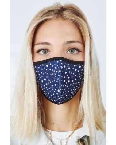 ABBACINO ABBACINO MUNDSCHUTZ MODELL 90271 BEDRUCKT BLUE