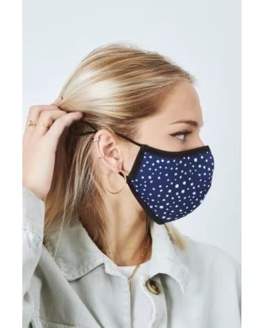 ABBACINO ABBACINO MUNDSCHUTZ MODELL 90271 BEDRUCKT BLUE