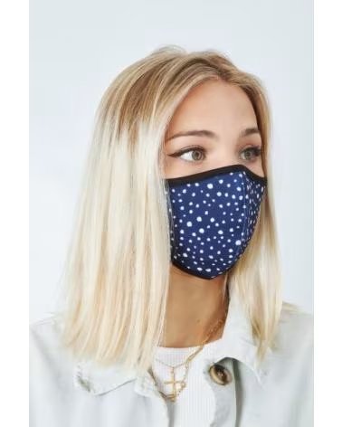 ABBACINO ABBACINO MUNDSCHUTZ MODELL 90271 BEDRUCKT BLUE