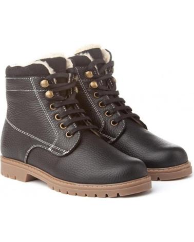 Stivaletti per Bambina e Bambino ANGELITOS BOTIN PIEL 760 NEGRO