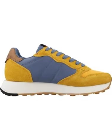 SUN68 JAKI BICOLOR SNEAKER SUN68 S23 GIALLO