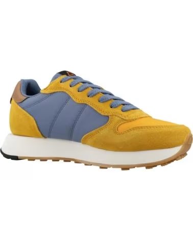 SUN68 JAKI BICOLOR SNEAKER SUN68 S23 GIALLO