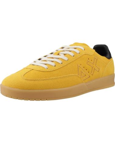 SUN68 ZAPATILLAS CALIFORNIA SUEDE ESTILO URBANO RETRO S23 GIALLO