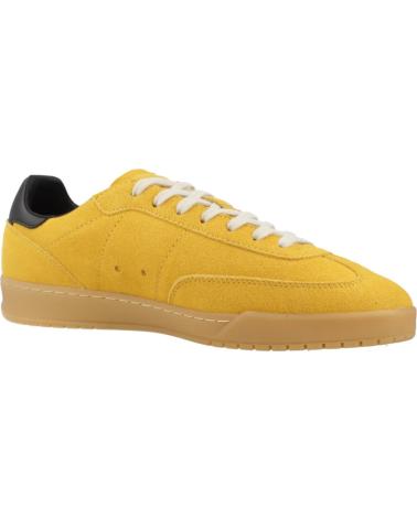 SUN68 ZAPATILLAS CALIFORNIA SUEDE ESTILO URBANO RETRO S23 GIALLO