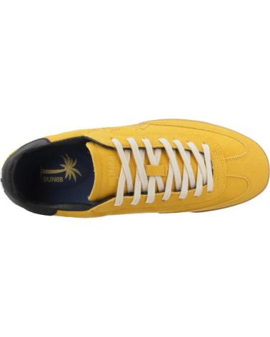 SUN68 ZAPATILLAS CALIFORNIA SUEDE ESTILO URBANO RETRO S23 GIALLO