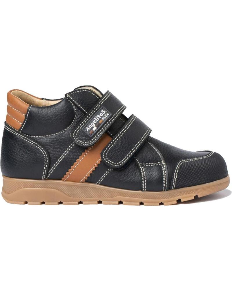 Botines de Niño ANGELITOS BOTA SPORT PIEL 780 MARINO