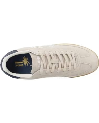 SUN68 CALIFORNIA SUEDE S31 SNEAKER S31 BIANPA