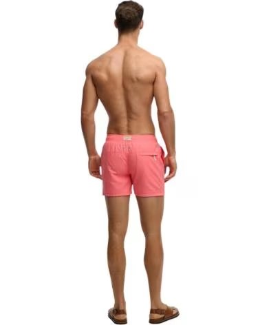 SUPERDRY BANADOR BANADOR CORTO - FLURO PINK EN ROSA PARA HOMBRE CORAL