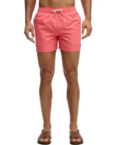 SUPERDRY BANADOR BANADOR CORTO - FLURO PINK EN ROSA PARA HOMBRE CORAL