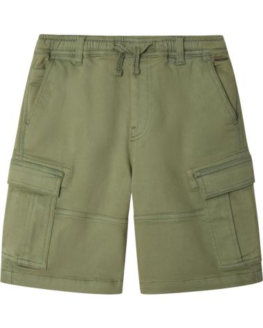 PEPE JEANS PANTALÓN CORTO CARGO PEPE JEANS VERDE