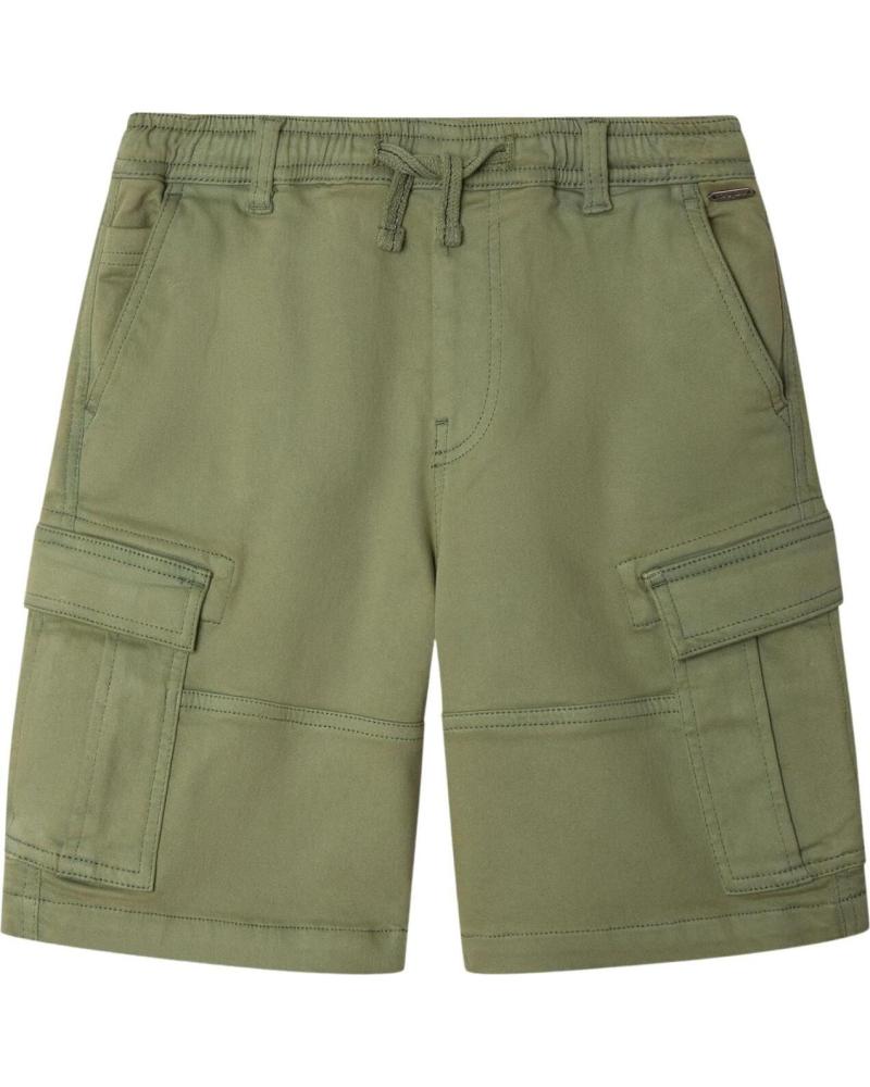 PEPE JEANS PANTALÓN CORTO CARGO PEPE JEANS VERDE