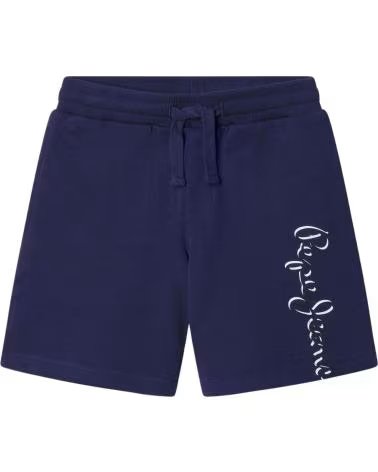PEPE JEANS PANTALON CORTO PB8000019-595 EN NEGRO PARA NINOS AZUL