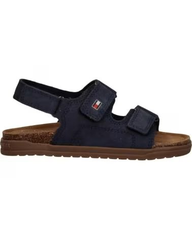 TOMMY HILFIGER SANDALIAS JUNIOR SLINGBACK EN AZUL PARA NINOS DENIM