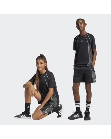 ADIDAS PANTALON CORTO KB9552 EN PARA NINOS NEGRO