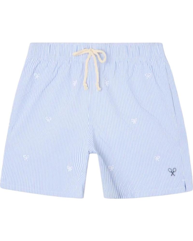 SILBON BAÑADOR SILBON DE RAYAS CON CORDÓN AJUSTABLE AZUL