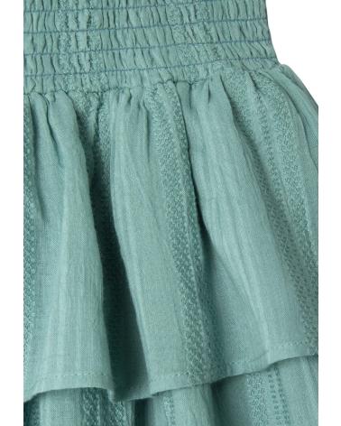 PEPE JEANS FALDA NINA CON VOLANTES Y CINTURA ELÁSTICA AZUL