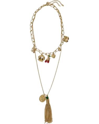 TWINSET COLLAR DE CADENA CON CHARMS DECORATIVOS MULTICOLOR
