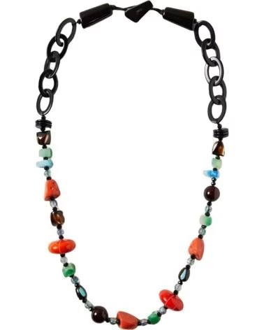 LATIDO COLLARES EN COLOR CORAL