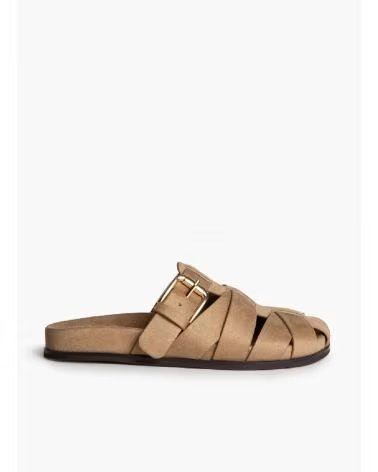 KESLEM SANDALIA TIPO CANGREJERA KESLEM M6412 CAMEL