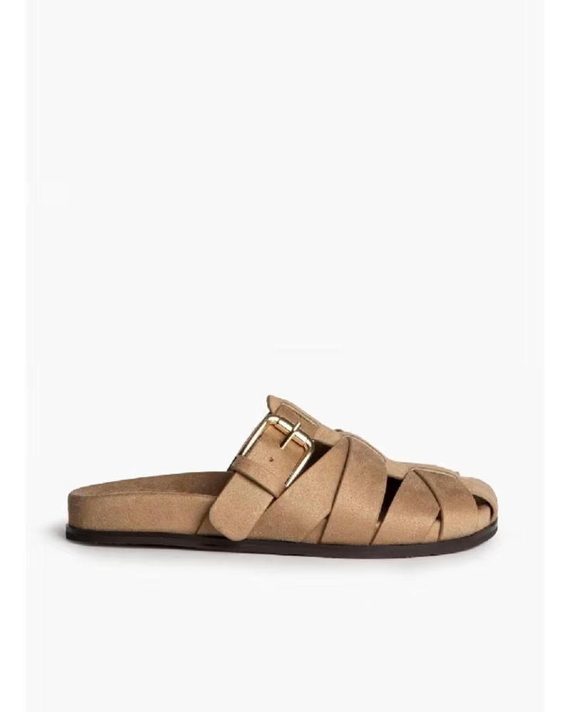 KESLEM SANDALIA TIPO CANGREJERA KESLEM M6412 CAMEL