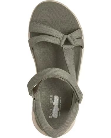 SKECHERS SKECHERS SLIP-INS GO WALK FLEX SANDAL KAKI