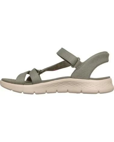 SKECHERS SKECHERS SLIP-INS GO WALK FLEX SANDAL KAKI