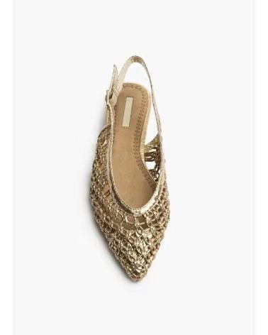 KESLEM SANDALI SLINGBACK M6170 A PUNTA ORO