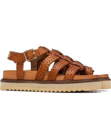 CARMELA SANDALO INTRECCIATO CARMELA 163030 CAMEL