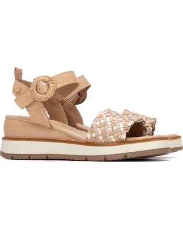 CARMELA SANDALIAS MUJER MODELO 163155C COLOR NUDE BEIGE