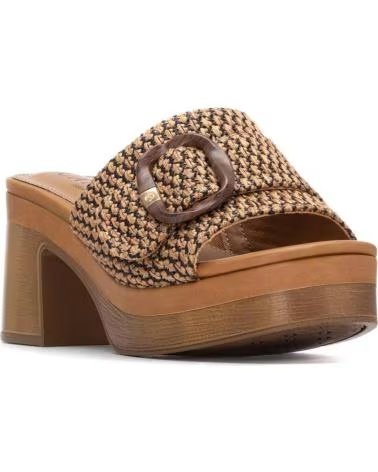 CARMELA Sandalias De Tacon 151-163158 en negro para mujer CAMEL